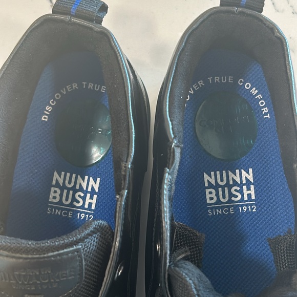 Nunn Bush Men’s New Black Leather Waterproof Boot w Memory Foam Insert 10 1/2 - Picture 4 of 10